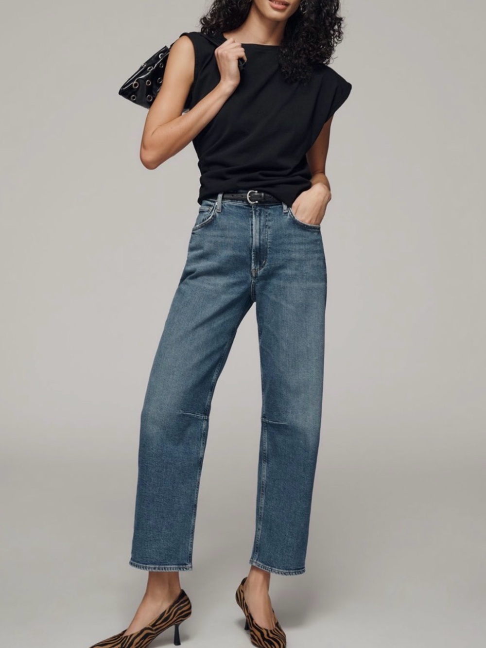 Citizens Of Humanity Moro High Rise Tapered Jeans